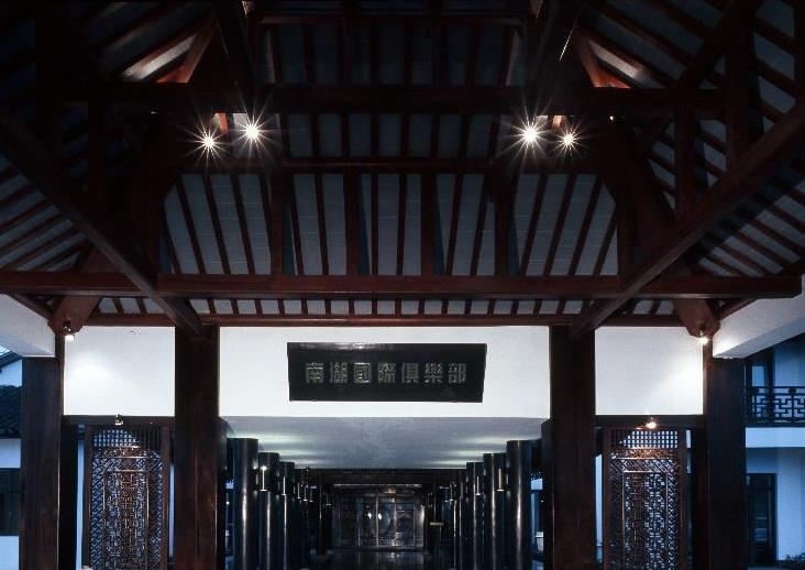 嘉兴南湖国际俱乐部酒店项目智能消防水炮调试完成
