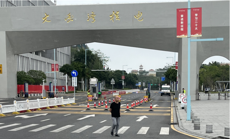 深圳大亚湾核电南区活动中心智能消防水炮调